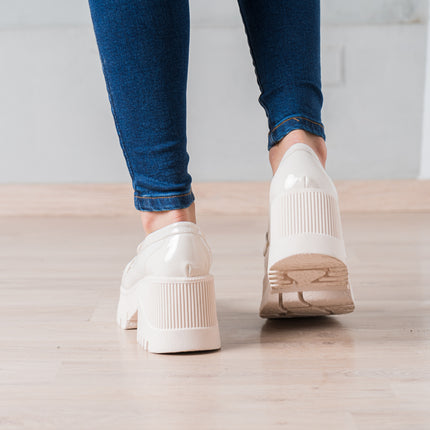 Mocasin Murcy - Nude Charol