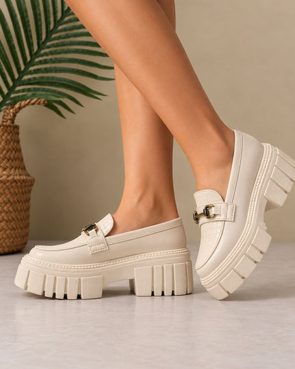 Mocasines Mujer Cannes - Hueso