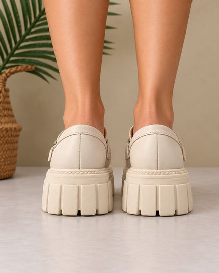 Mocasines Mujer Cannes - Hueso