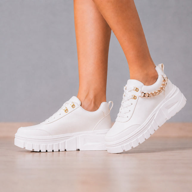 Zapatillas Urbanas Mujer Montpelier - Blanco