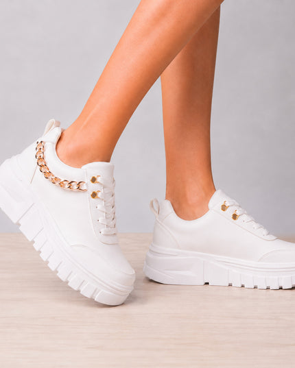 Zapatillas Urbanas Mujer Montpelier - Blanco