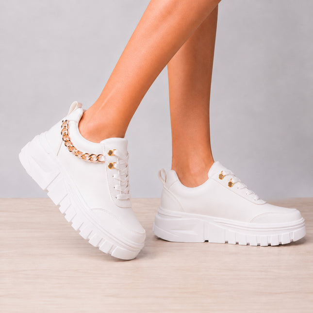 Zapatillas Urbanas Mujer Montpelier - Blanco