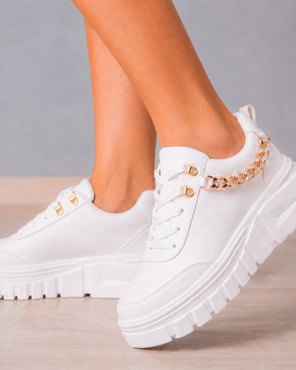 Zapatillas Urbanas Mujer Montpelier - Blanco