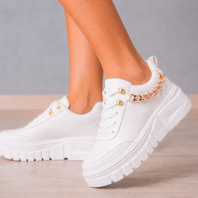 Zapatillas Urbanas Mujer Montpelier - Blanco