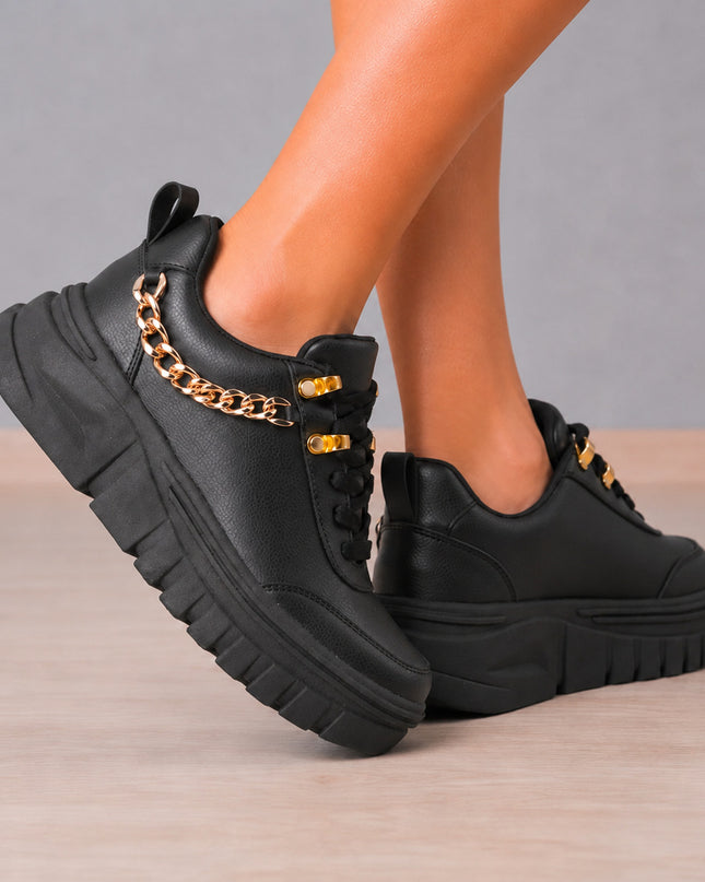 Zapatillas Urbanas Mujer Montpelier - Negro