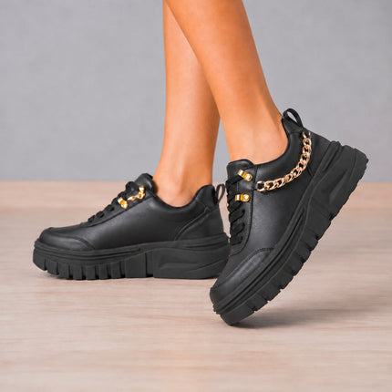 Zapatillas Urbanas Mujer Montpelier - Negro