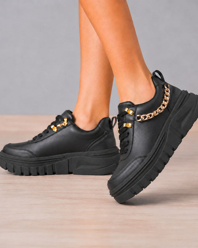 Zapatillas Urbanas Mujer Montpelier - Negro