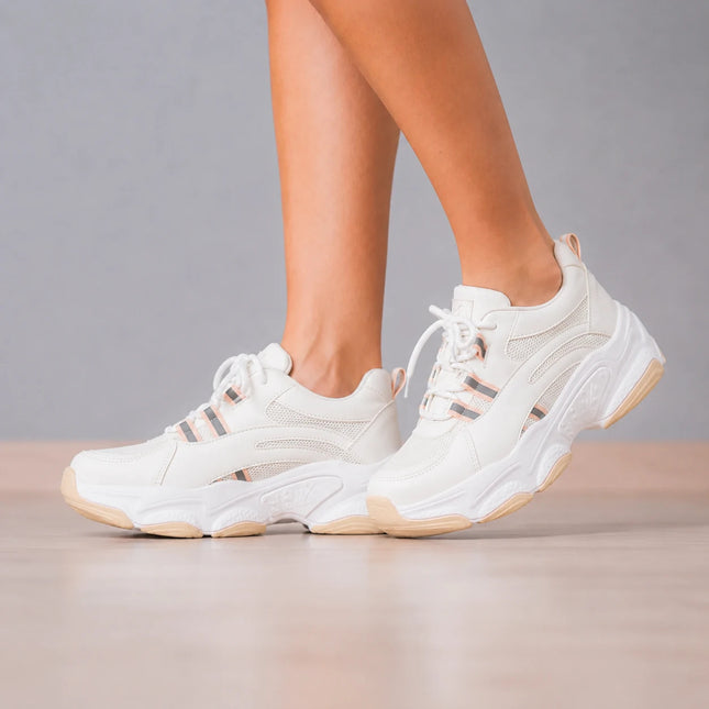 Zapatillas Urbanas Mujer Munich - Rosado