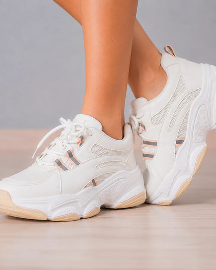 Zapatillas Urbanas Mujer Munich - Rosado