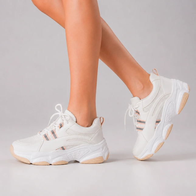 Zapatillas Urbanas Mujer Munich - Rosado
