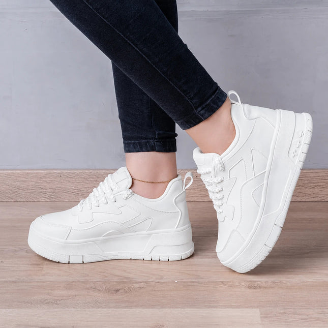 Zapatillas Urbanas Mujer Nayai - Blanco