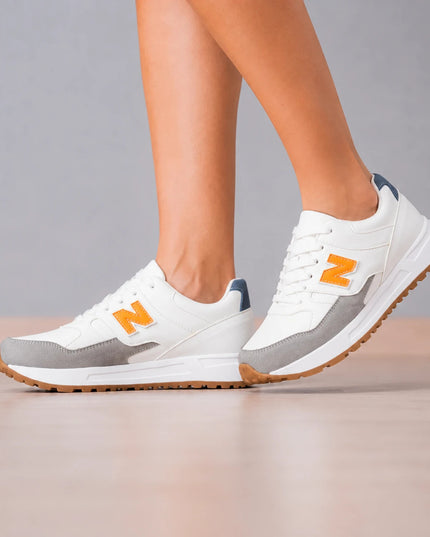 Zapatillas Urbanas Mujer Nebula - Anaranjado