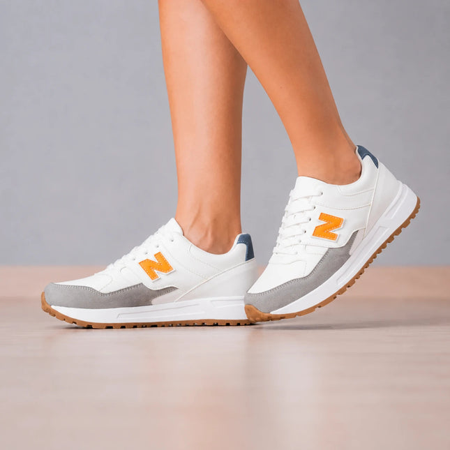 Zapatillas Urbanas Mujer Nebula - Anaranjado