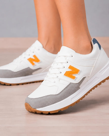 Zapatillas Urbanas Mujer Nebula - Anaranjado