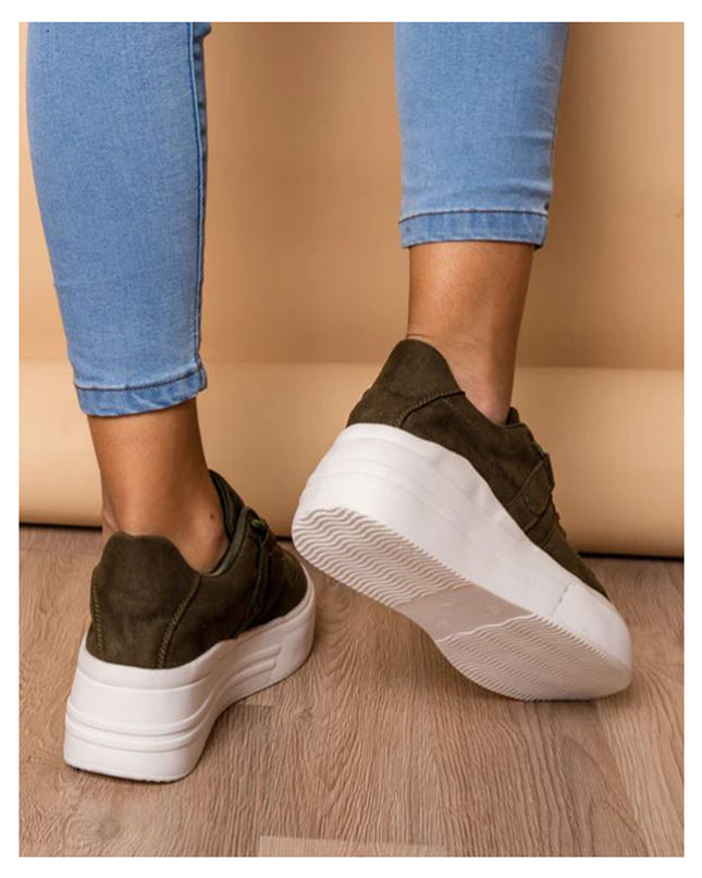 Zapatilla Oporto - Verde Oscuro