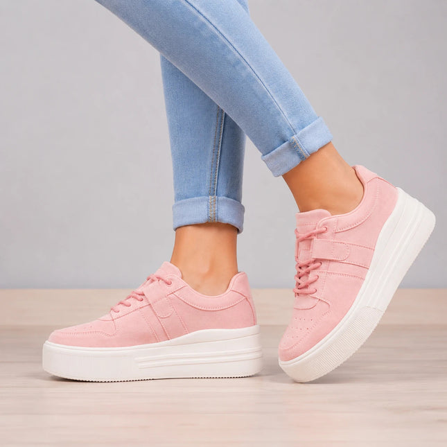 Zapatillas Urbanas Mujer Oporto - Rosado