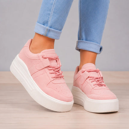 Zapatillas Urbanas Mujer Oporto - Rosado