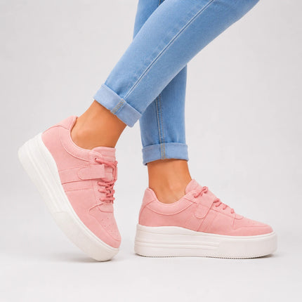 Zapatillas Urbanas Mujer Oporto - Rosado