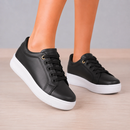 Zapatillas Urbanas Mujer Orlando - Negro