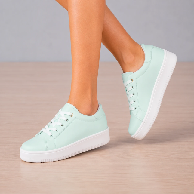 Zapatillas Urbanas Mujer Orlando - Verde