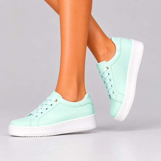 Zapatillas Urbanas Mujer Orlando - Verde