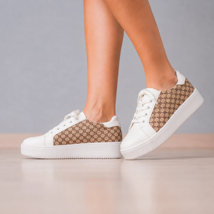 Zapatillas Urbanas Mujer Palestina - Camel