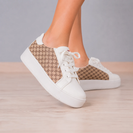 Zapatillas Urbanas Mujer Palestina - Camel