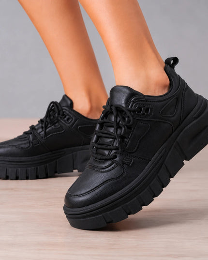 Zapatillas Urbanas Mujer Pattaya - Negro