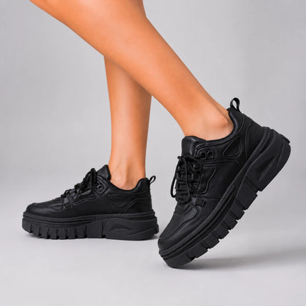 Zapatillas Urbanas Mujer Pattaya - Negro
