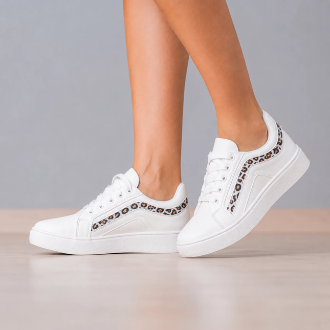 Zapatillas Urbanas Mujer Persia - Blanco