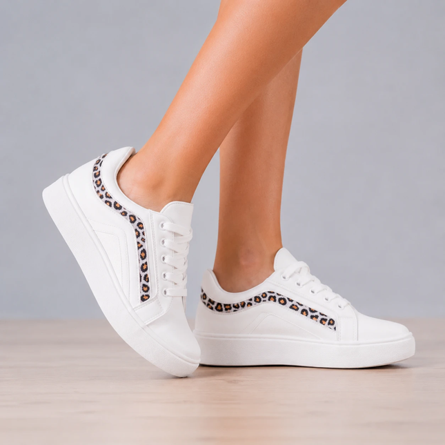 Zapatillas Urbanas Mujer Persia - Blanco