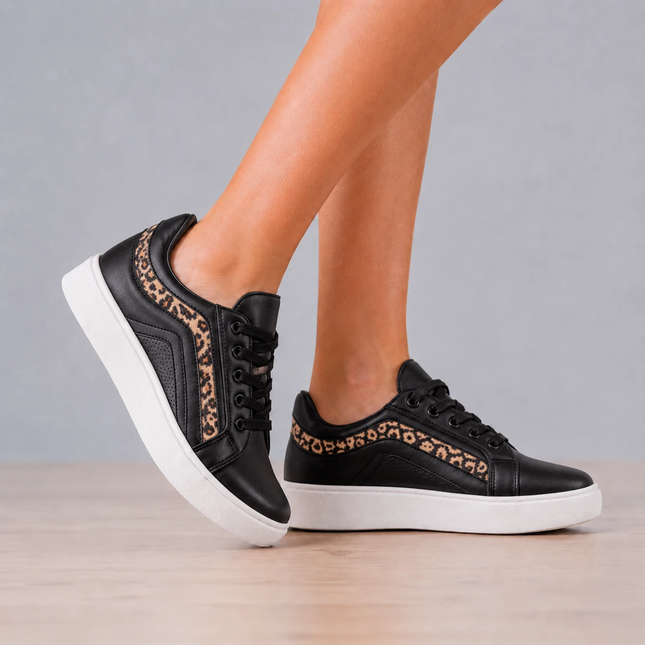 Zapatillas Urbanas Mujer Persia - Negro