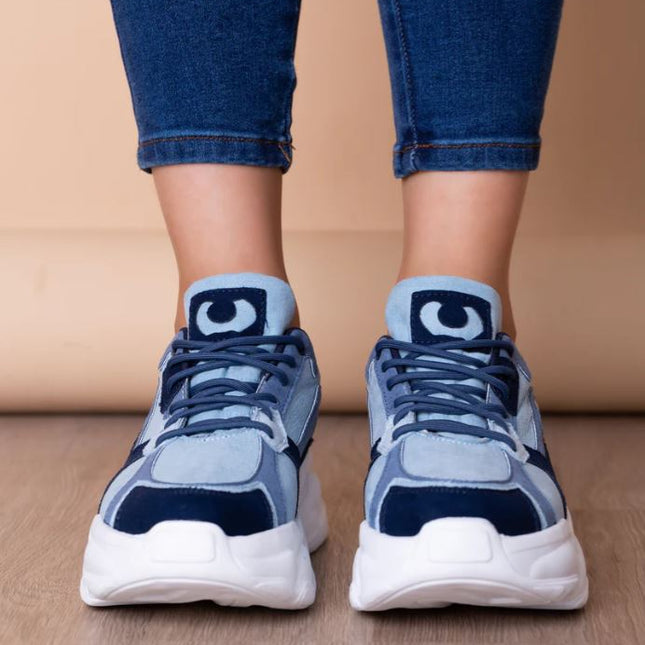 Zapatillas Urbanas Mujer Perth - Azul 2