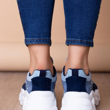 Zapatillas Urbanas Mujer Perth - Azul 2