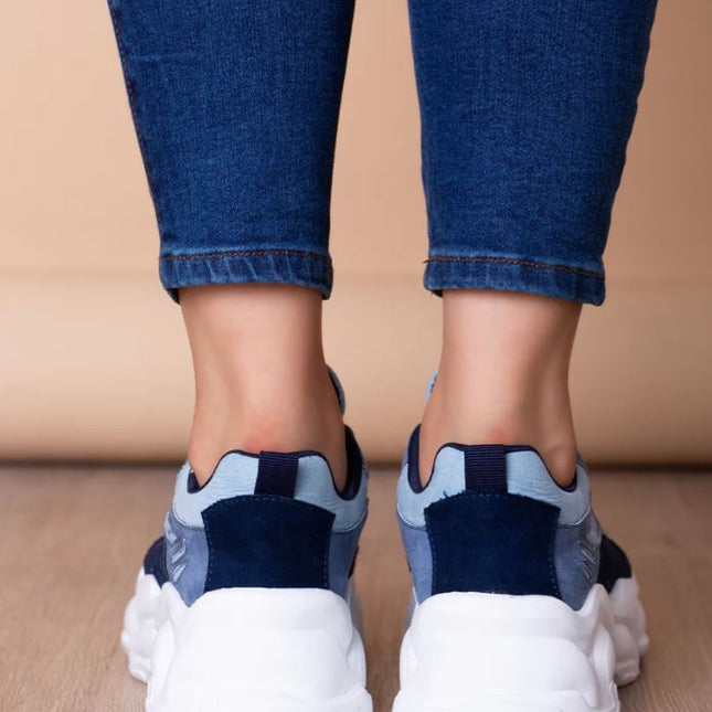 Zapatillas Urbanas Mujer Perth - Azul 2