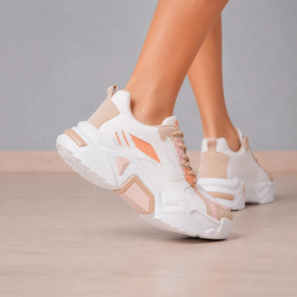 Zapatillas Urbanas Mujer Perth - Beige