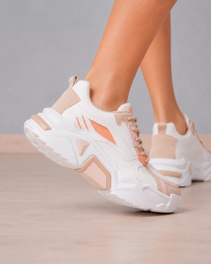Zapatillas Urbanas Mujer Perth - Beige