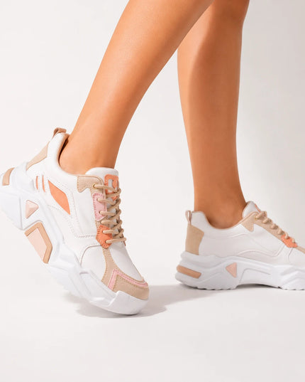 Zapatillas Urbanas Mujer Perth - Beige