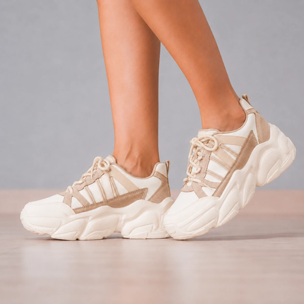 Zapatillas Urbanas Mujer Petra - Camel