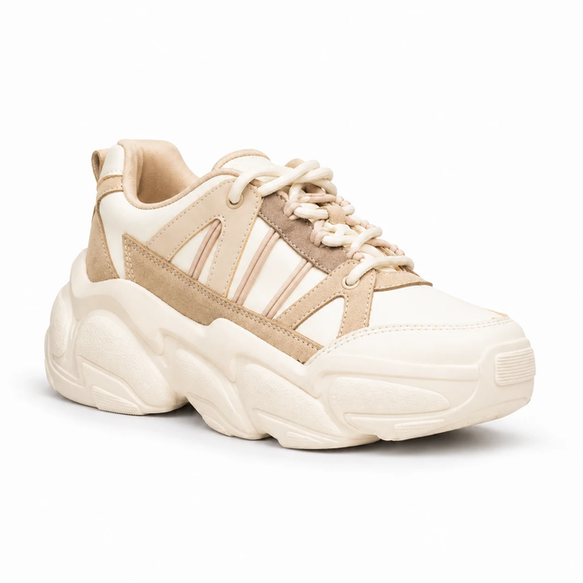 Zapatillas Urbanas Mujer Petra - Camel