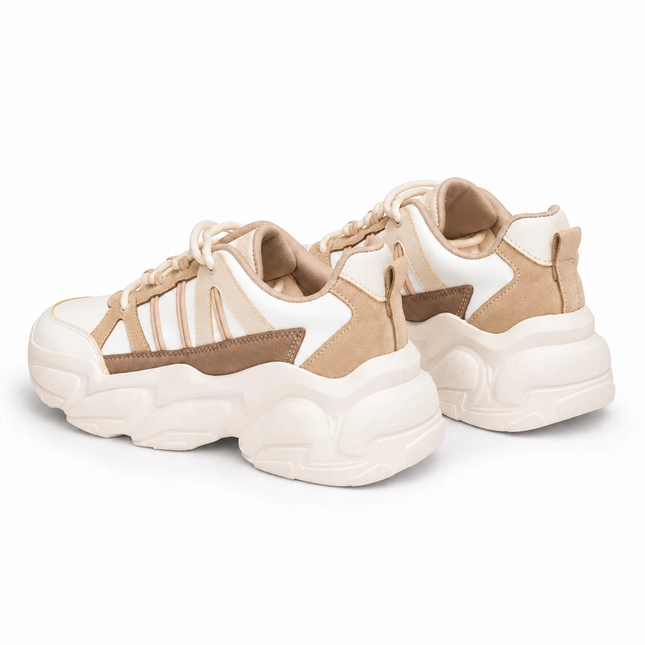 Zapatillas Urbanas Mujer Petra - Camel