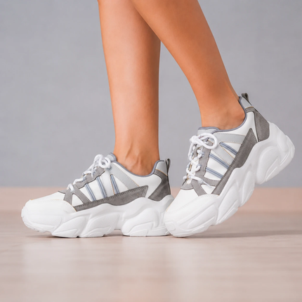 Zapatillas Urbanas Mujer Petra - Plomo