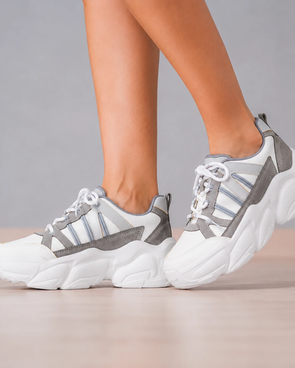 Zapatillas Urbanas Mujer Petra - Plomo