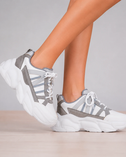 Zapatillas Urbanas Mujer Petra - Plomo