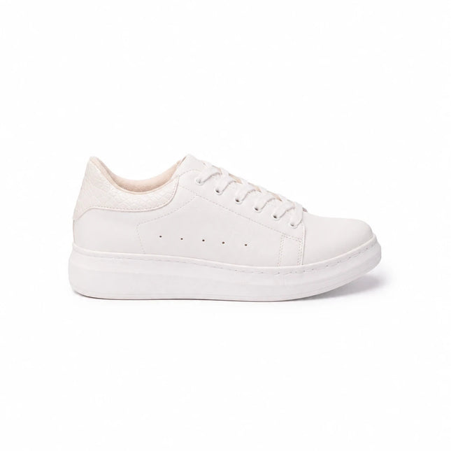 Zapatillas Urbanas Mujer Pinasco - Blanco Serpiente