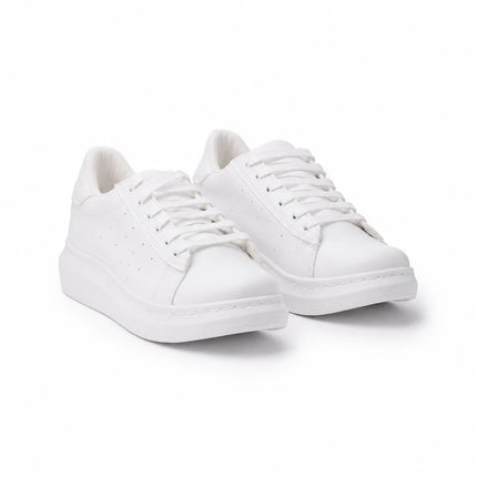 Zapatillas Urbanas Mujer Pinasco - Blanco Serpiente