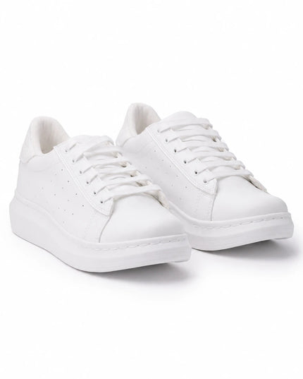 Zapatillas Urbanas Mujer Pinasco - Blanco Serpiente