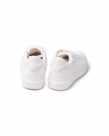 Zapatillas Urbanas Mujer Pinasco - Blanco Serpiente