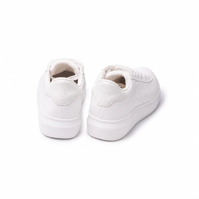 Zapatillas Urbanas Mujer Pinasco - Blanco Serpiente