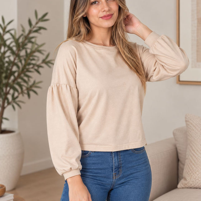Polera Ayris - Beige